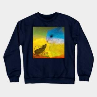 Kindred Spirits Mouse and Rabbit Crewneck Sweatshirt